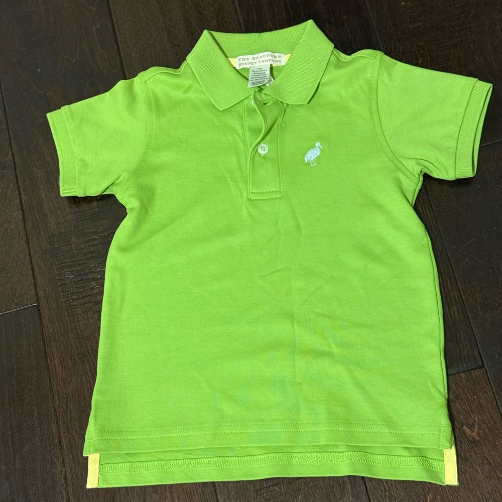 The Beaufort Bonnet Company Green Polo Shirt